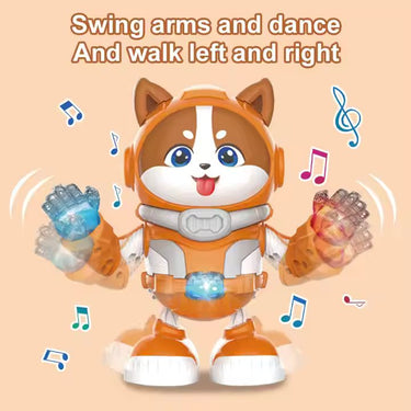 ELECTRIC DANCING SPACE RABBIT WALKING TOY